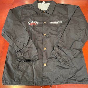 G Herbo Black Wind Breaker Jacket (Gang Members Only) Brand New